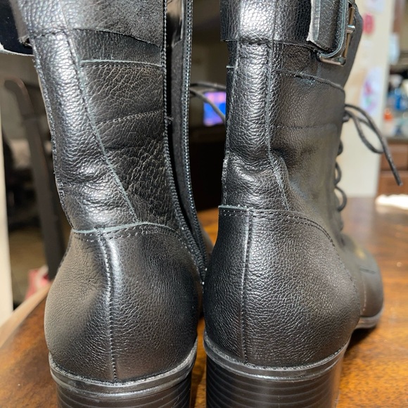 Bandolino BD Clovis Zipper Booties BLACK Size 10M - Picture 3 of 10